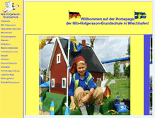 Tablet Screenshot of nils-holgersson-grundschule.de